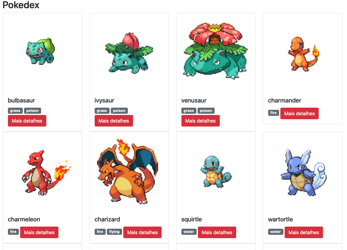 Todos os pokemons
