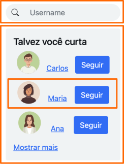 Aparência que a coluna mais a direta deve possuir após as alterações