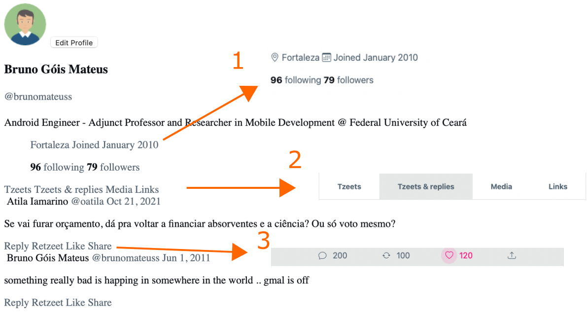 Ajustes na coluna central
